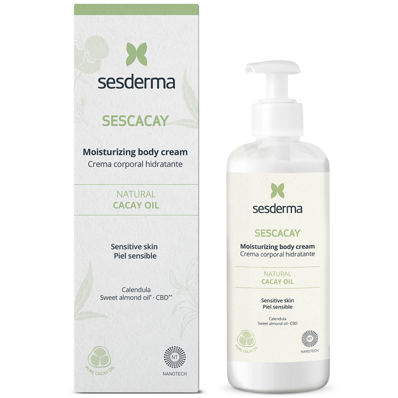 Nieznana Sesderma Sescacay, nawilżający krem do ciała, 250 ml — Składniki i ocena