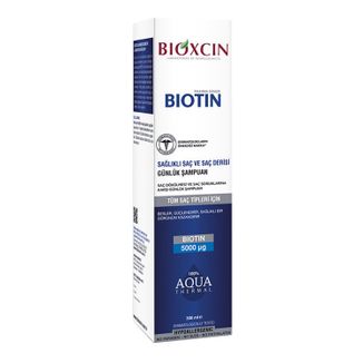 Bioxcin Biotin, szampon przeciw wypadaniu włosów z biotyną, 300 ml - zdjęcie produktu