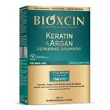 Bioxcin Keratin & Argan, szampon regenerujący, 300 ml - miniaturka zdjęcia produktu