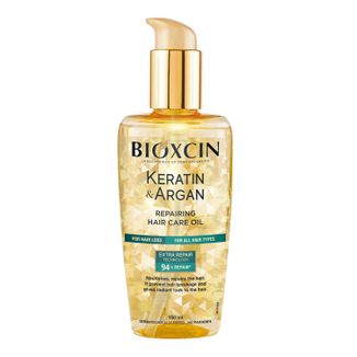 Bioxcin Keratin & Argan, olejek regenerujący do włosów, 150 ml - zdjęcie produktu