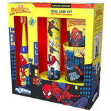 Mr White Spiderman, zestaw do mycia zębów dla dzieci, szczoteczka + pasta do zębów + kubek + podstawa LED Mr White Spiderman, zestaw do mycia zębów dla dzieci, szczoteczka + pasta do zębów + kubek + podstawa LED - miniaturka zdjęcia produktu