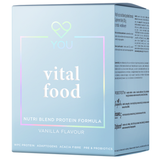 You Vital Food Nutri Blend Protein Formula, smak waniliowy, 50 g x 7 saszetek KRÓTKA DATA You Vital Food Nutri Blend Protein Formula, smak waniliowy, 50 g x 7 saszetek KRÓTKA DATA - zdjęcie produktu
