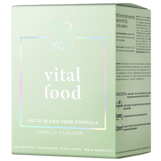 You Vital Food Nutri Blend Vege Formula, smak waniliowy, 50 g x 7 saszetek You Vital Food Nutri Blend Vege Formula, smak waniliowy, 50 g x 7 saszetek - zdjęcie produktu
