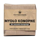 Pozytywne Konopie, mydło konopne, 100 g Pozytywne Konopie, mydło konopne, 100 g - miniaturka zdjęcia produktu
