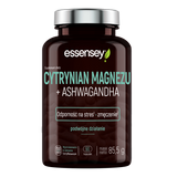 Essensey Cytrynian Magnezu + Ashwagandha, 90 kapsułek - miniaturka zdjęcia produktu
