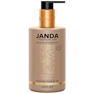 Janda Premium SPA, aksamitny krem do rąk, satynowy dotyk, 300 ml - zdjęcie produktu