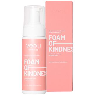 Veoli Botanica Foam Of Kindness, łagodząca pianka do mycia twarzy, 150 ml - zdjęcie produktu
