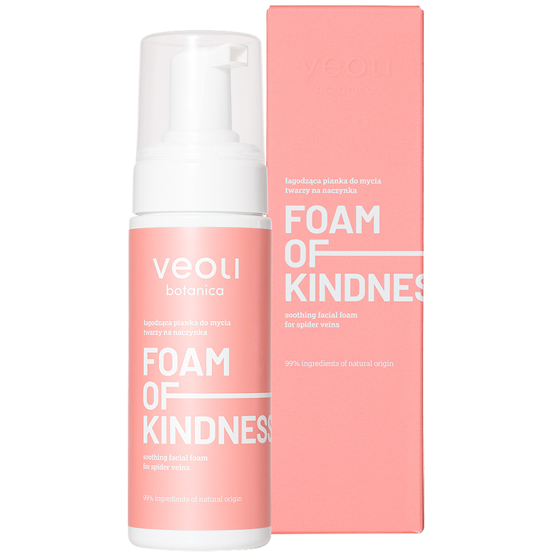 Nieznana Veoli Botanica Foam Of Kindness, beruhigend Schaum zur Gesichtsreinigung, 150 ml — Inhaltsstoffe und Bewertung