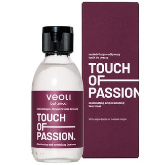 Veoli Botanica Touch Of Passion, rozświetlająco-odżywczy tonik do twarzy, 150 ml - zdjęcie produktu