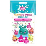 Chlapu Chlap, kamyki strzelaki do kąpieli, turkusowe, od 4 lat, 30 g - miniaturka zdjęcia produktu