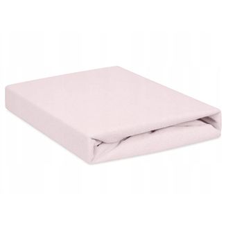 BabyMatex, prześcieradło frotte, nieprzemakalne, 70 cm x 140 cm, różowe - zdjęcie produktu
