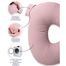 BabyMatex, poduszka pozycjonująca, miniRELAX, muślinowa, 150 cm, brudny róż - miniaturka 2 zdjęcia produktu