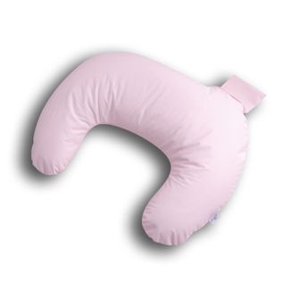 BabyMatex, poduszka pozycjonująca, miniRELAX, bambusowa, 150 cm, jasny róż - zdjęcie produktu