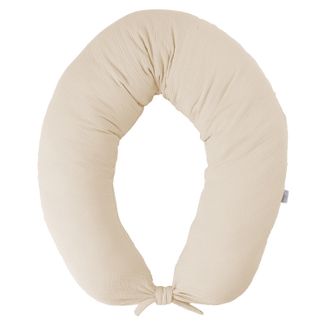 BabyMatex, poduszka pozycjonująca, moon, muślinowa, 260 cm, beżowa - zdjęcie produktu