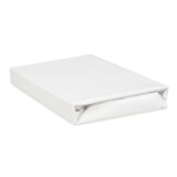 BabyMatex, prześcieradło jersey, nieprzemakalne, 80 cm x 160 cm, białe - miniaturka zdjęcia produktu