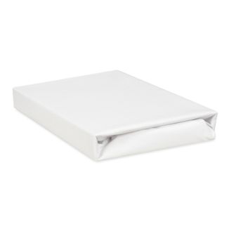 BabyMatex, prześcieradło jersey, nieprzemakalne, 80 cm x 160 cm, białe - zdjęcie produktu