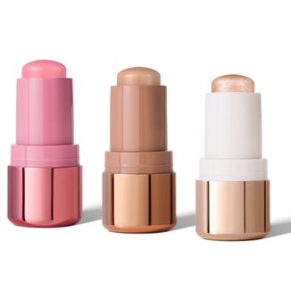 Zestaw Paese Butter Blend, masełkowy róż w sticku, 01 peony, 6 g + bronzer w sticku, 01 latte, 6 g + rozświetlacz w sticku, fresco, 6 g - zdjęcie produktu