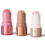 Zestaw Paese Butter Blend, masełkowy róż w sticku, 02 bloom, 6 g + bronzer w sticku, 02 mocha, 6 g + rozświetlacz w sticku, fresco, 6 g - miniaturka zdjęcia produktu