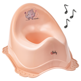 Maltex, nocnik z pozytywką, z gumkami antypoślizgowymi, Słonik, 1 sztuka - miniaturka zdjęcia produktu