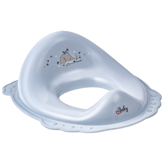 Maltex, nakładka na sedes z gumkami antypoślizgowymi, Wieloryb, 1 sztuka - zdjęcie produktu