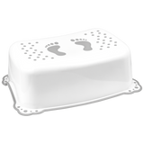 Maltex, podnóżek z gumkami antypoślizgowymi, biały, 1 sztuka - miniaturka zdjęcia produktu