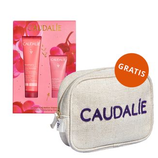 Zestaw Caudalie VinoHydra, intensywnie nawilżający krem do twarzy, 60 ml + nawilżający żel oczyszczający, 50 ml + kosmetyczka gratis Zestaw Caudalie VinoHydra, intensywnie nawilżający krem do twarzy, 60 ml + nawilżający żel oczyszczający, 50 ml + kosmetyczka gratis - zdjęcie produktu