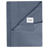 Lionelo Bamboo Blanket, kocyk bambusowy, Blue, 75 x 100 cm - miniaturka zdjęcia produktu