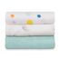Lionelo Bamboo Set Dot, bambusowe pieluszki dla dziecka, 70 x 70 cm, 3 sztuki - miniaturka 2 zdjęcia produktu