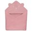 Lionelo Muslin Hooded Towel, ręcznik kąpielowy z kapturkiem, Pink Baby, 80 x 80 cm - 1 Lionelo Muslin Hooded Towel, ręcznik kąpielowy z kapturkiem, Pink Baby, 80 x 80 cm - miniaturka zdjęcia produktu