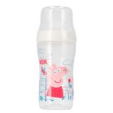NUK Perfect Match, butelka antykolkowa ze smoczkiem silikonowym, rozmiar M, Świnka Peppa, od 3 miesiąca, 260 ml - miniaturka zdjęcia produktu