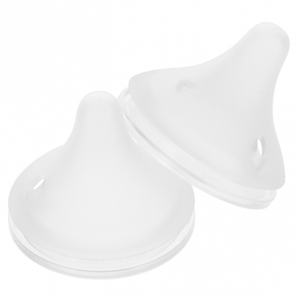 NUK Perfect Match, smoczek do butelki, silikonowy, rozmiar S, od urodzenia, 2 sztuki - zdjęcie produktu