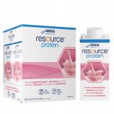 Resource Protein, preparat odżywczy, smak truskawkowy, 4 x 200 ml - miniaturka zdjęcia produktu