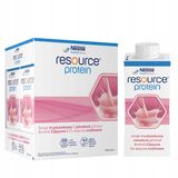 Resource Protein, preparat odżywczy, smak truskawkowy, 4 x 200 ml - miniaturka zdjęcia produktu