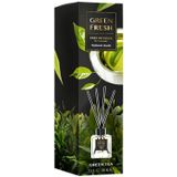 Green Fresh, patyczki zapachowe, green tea, 100 ml USZKODZONE OPAKOWANIE - miniaturka zdjęcia produktu