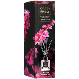 Green Fresh, patyczki zapachowe, cherry blossom, 100 ml - zdjęcie produktu