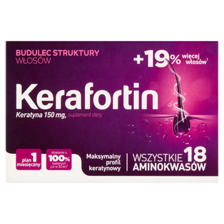 Kerafortin, 30 tabletek Kerafortin, 30 tabletek - zdjęcie produktu