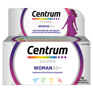 Centrum Woman 50+, 90 tabletek USZKODZONE OPAKOWANIE - zdjęcie produktu