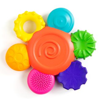 Sassy, gryzak silikonowy, kwiatek, od 3 miesiąca, 1 sztuka - zdjęcie produktu