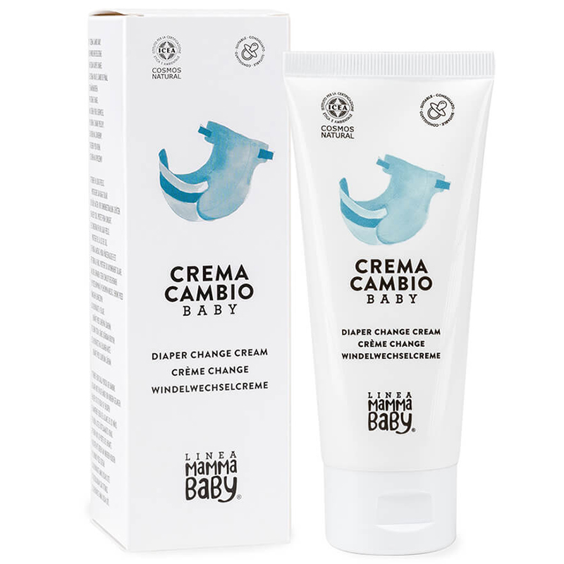 Linea Mammababy Linea MammaBaby, krem na pupę przeciw odparzeniom Baby Cambio Cosmos Natural, od urodzenia, 100 ml