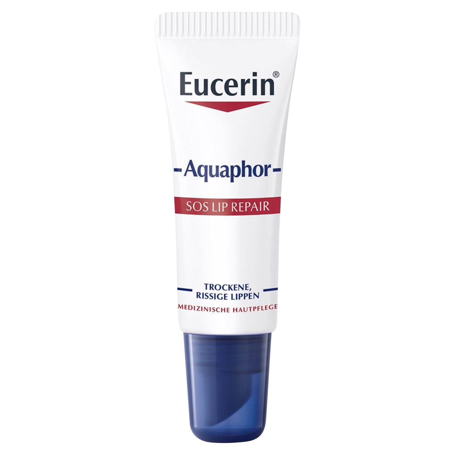 Eucerin Aquaphor SOS Lip Repair, Lippenstift schützend für die Lippen, 10 ml