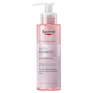 Eucerin Anti-Pigment, żel oczyszczający do twarzy ze złuszczającymi kwasami AHA 2%, 200 ml - zdjęcie produktu