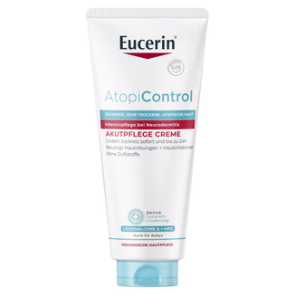 Eucerin AtopiControl, krem łagodzący w fazie zaostrzenia objawów AZS, 100 ml - zdjęcie produktu