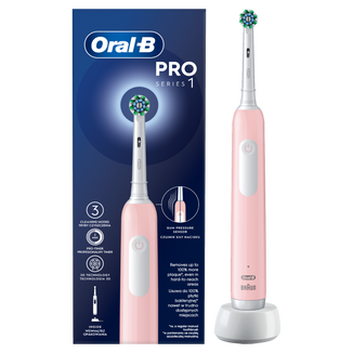 Oral-B Pro Series 1, szczoteczka elektryczna, różowa - zdjęcie produktu