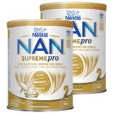 Zestaw Nestle NAN Supremepro 2 HMO, mleko następne dla niemowląt powyżej 6 miesiąca, 2 x 800 g - miniaturka zdjęcia produktu