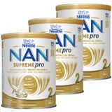 Zestaw Nestle NAN Supremepro 2 HMO, mleko następne dla niemowląt powyżej 6 miesiąca, 3 x 800 g - miniaturka zdjęcia produktu
