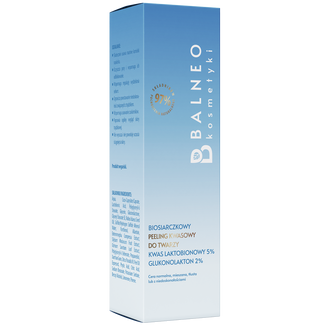 Balneokosmetyki, biosiarczkowy peeling kwasowy do twarzy, 30 ml USZKODZONE OPAKOWANIE - zdjęcie produktu