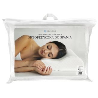 Acus Med, profilowana poduszka ortopedyczna do spania - zdjęcie produktu