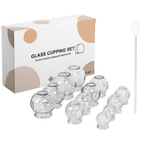 Acus Med, bańki ogniowe szklane, 12 sztuk + kwacz - miniaturka zdjęcia produktu