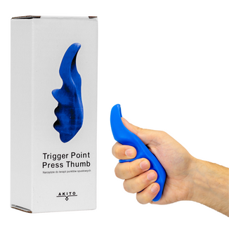 Acus Med Akito Trigger Point Press Thumb, narzędzie do terapii punktów spustowych, granatowy - zdjęcie produktu