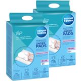 Zestaw Canpol Babies, wielofunkcyjne jednorazowe podkłady higieniczne, superchłonne, 60 cm x 60 cm, 2 x 10 sztuk - miniaturka zdjęcia produktu